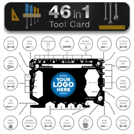 Personalised 46-in-1-Multi-Tool-Business-Card