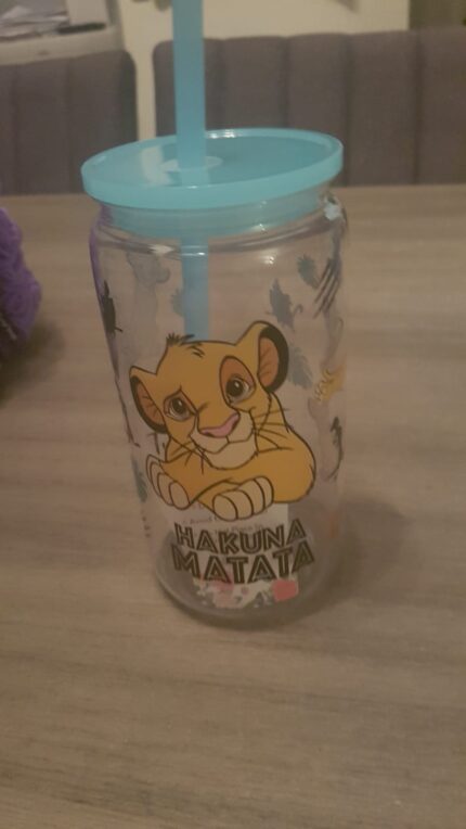 lion king plastic cup