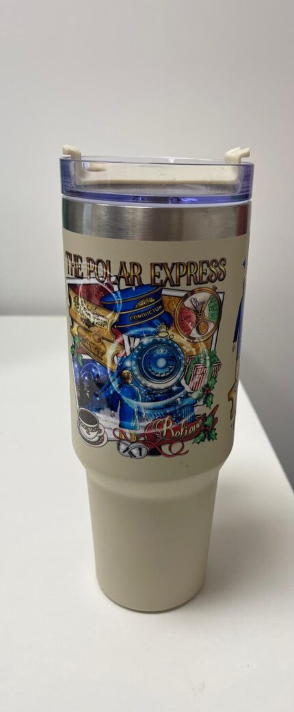 The Polar Express 40oz cup