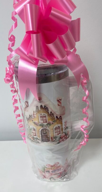 Xmas car and house 40oxz